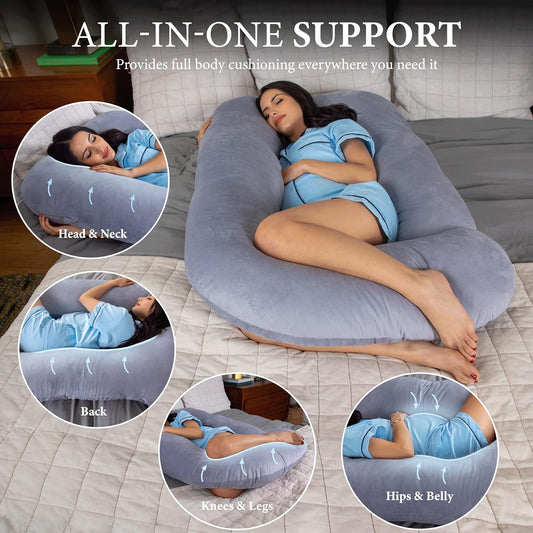 gnuhi ChillMom Pregnancy Support Pillow